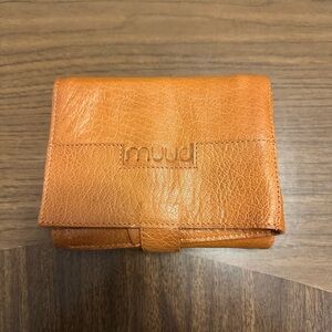 Muud Stockholm Leather Needle Case - Whiskey